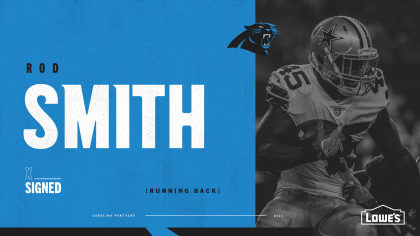 Panthers sign running back Rod Smith