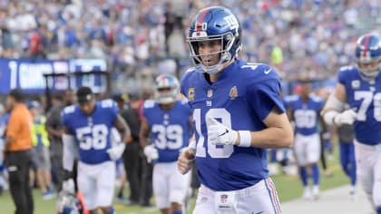 New York Giants QB Eli Manning Super Bowl 42 helmet up for grabs