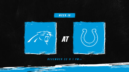 How to watch Carolina Panthers at Indianapolis Colts on December 22nd 2019  (Week 16)