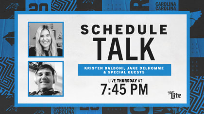 Panthers Schedule Talk: Watch live on  after the Panthers  release the 2020 schedule on Thursday night