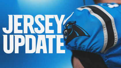 This is what a modernized set of the original Panthers jerseys