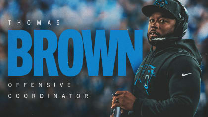 Thomas Brown talks about entering his first game as Panthers OC