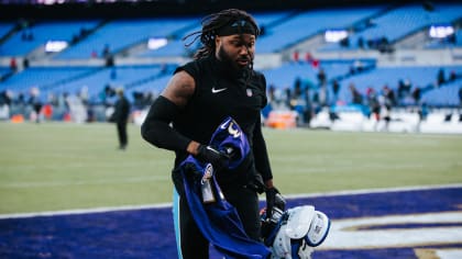 August 26, 2022: Carolina Panthers running back D'Onta Foreman (33) smiles  as he runs off after his touchdown during the first quarter against the  Buffalo Bills in the NFL matchup at Bank