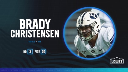 Panthers draft offensive tackle Brady Christensen in third round