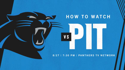 How to watch, listen and live stream: Carolina vs. Pittsburgh in