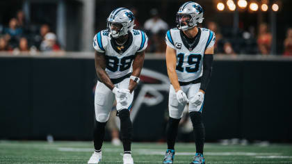 Photos from post-game after Panthers beat Saints
