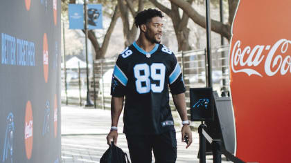 Men's Carolina Panthers Jeremy Chinn Nike Black Game Jersey