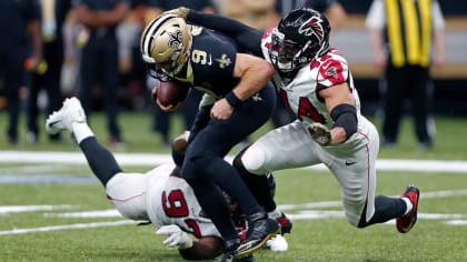 Saints' sloppiness costly in narrow loss to Falcons