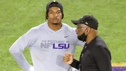 LSU's Ja'Marr Chase Wows Scouts With Speed at LSU Pro Day [VIDEO]