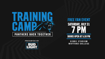 Keeppounding Carolina Panthers Training Camp Presented By