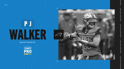 PJ Walker - NFL News, Rumors, & Updates