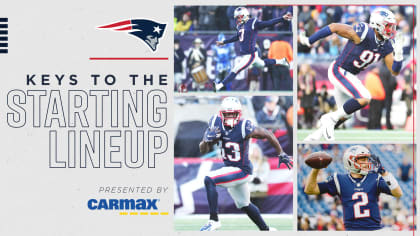 Keys to the Starting Lineup presented by CarMax: Preseason Week 3 - Patriots  vs. Panthers