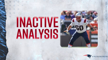 Week 3 Inactives: Patriots at Jets