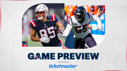 Patriots vs. Texans: News, analysis, injuries, previews, final