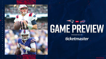 NFL Week 18 Game Preview: New England Patriots at Buffalo Bills