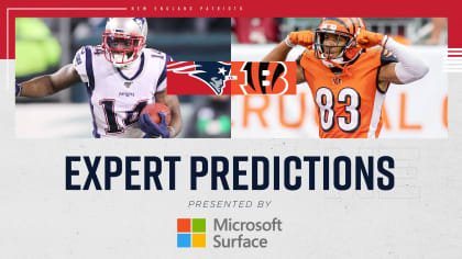 Game Predictions: Expert picks for Patriots at Bengals