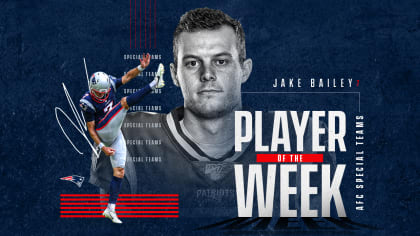 Punter Jake Bailey might be the New England Patriots' secret weapon