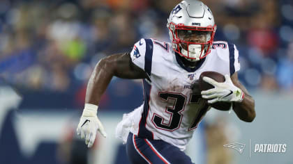 Patriots' Damien Harris might just take the ball and run with it