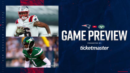 NFL Week 8 Game Preview: New England Patriots at New York Jets