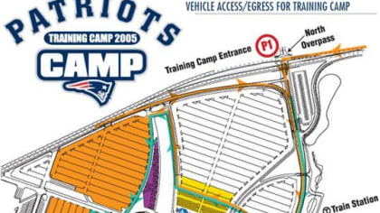 Detroit Lions Training Camp Map 2023