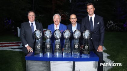 Through the Years: Tom Brady, Bill Belichick and Robert Kraft