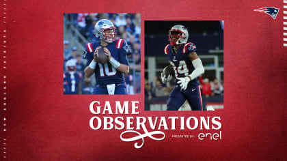 Game Observations: Eight Takeaways From a Much-Needed Win for the Patriots  in the Meadowlands