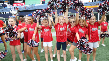 Detroit Lions Junior Cheer clinic recap