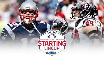 Keys to the Starting Lineup presented by CarMax: Tom vs. Texans