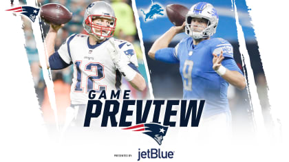 Game Preview: Detroit Lions at New England Patriots