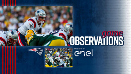 Game Observations: Ten Takeaways From the Patriots Second