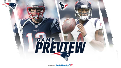 Patriots vs. Texans: What Channel, Start Time on Today