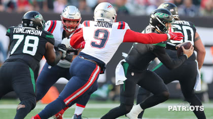 New England Patriots defeat New York Jets: Matthew Judon