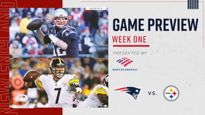 Pittsburgh Steelers vs. New England Patriots GameDay Program 9/18