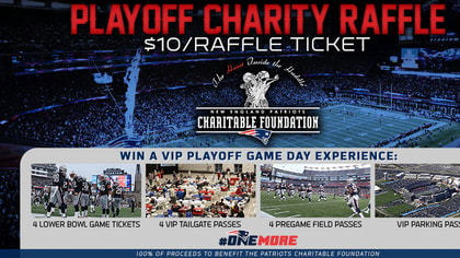 Patriots Charitable Foundation to raffle off a trip to the Super Bowl