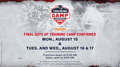 Panther's Training Camp Starts Today!