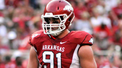 Jake Bequette - Google image  Arkansas razorbacks football