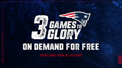 Patriots Make All Six Versions of '3 Games to Glory' Available on   and