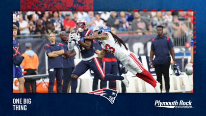 Young Patriots receivers seize preseason opportunity