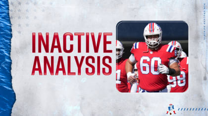 Inactive Analysis: David Andrews, Trent Brown Active for the