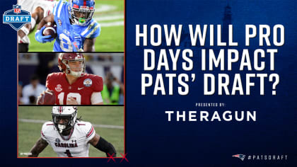 Patriots working closely with receiver prospects at pro days