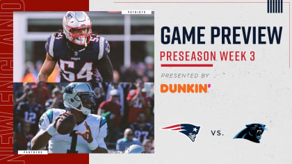 New England Patriots vs. Carolina Panthers: Preseason Game 2 Preview