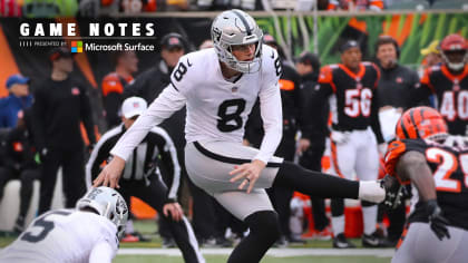 Oakland Raiders vs. Cincinnati Bengals