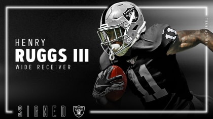 Raiders sign first-round pick WR Henry Ruggs III