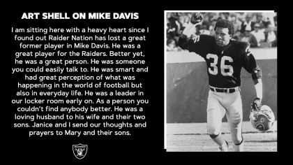 Art Shell issues statement on the passing of Mike Davis