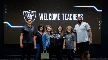 Raiders honor Las Vegas teacher named National Teacher of The Year