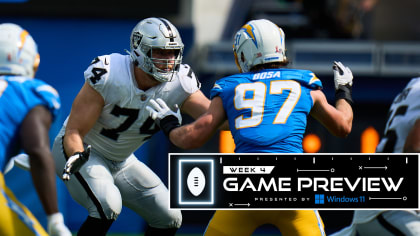 Game Preview: Raiders gearing up for season opener in Los Angeles