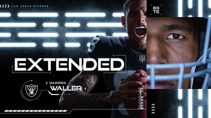 Waller went from Ravens practice squad to Raiders star