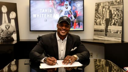 Raiders release linebacker Tahir Whitehead