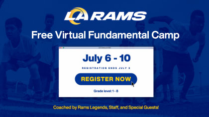 Rams Host Free Youth Football Clinics for Nearly 700 in LA Region