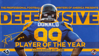 NFL awards: Rams' Aaron Donald repeats as defensive player of year